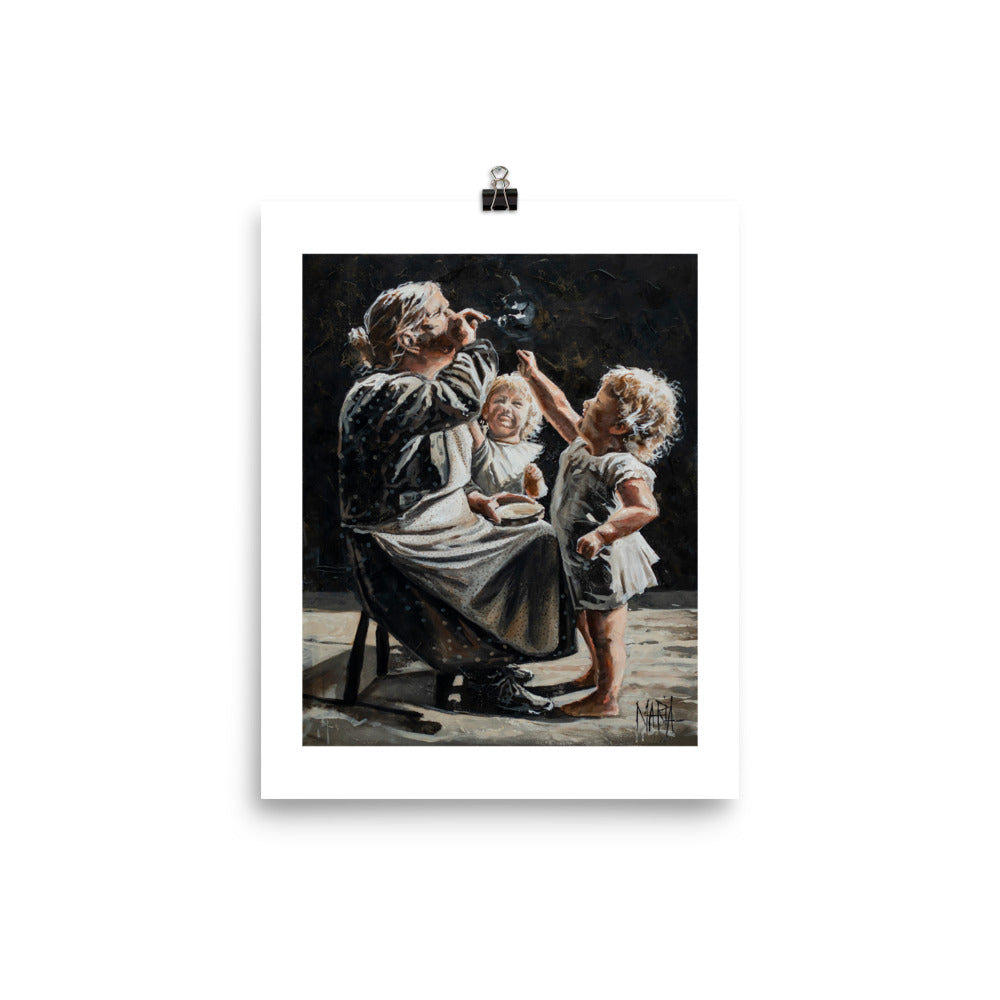 Blow Granny Bubbles | Paper Prints