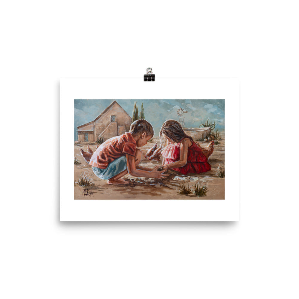 Farm Kids | Paper Prints