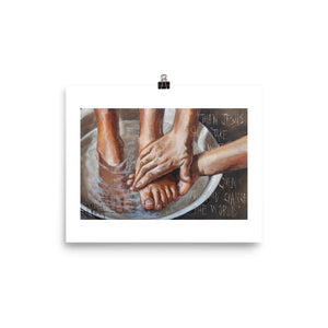 Washing Feet | Paper Prints