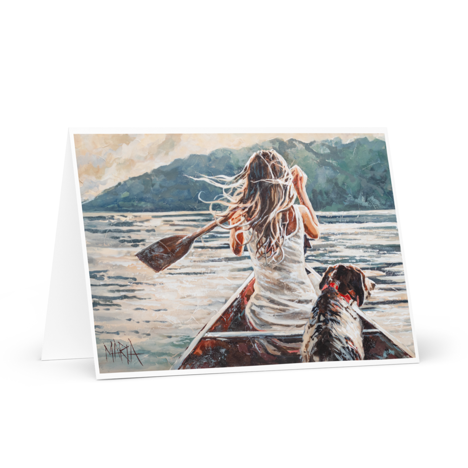 Towards the Light | Greeting Card