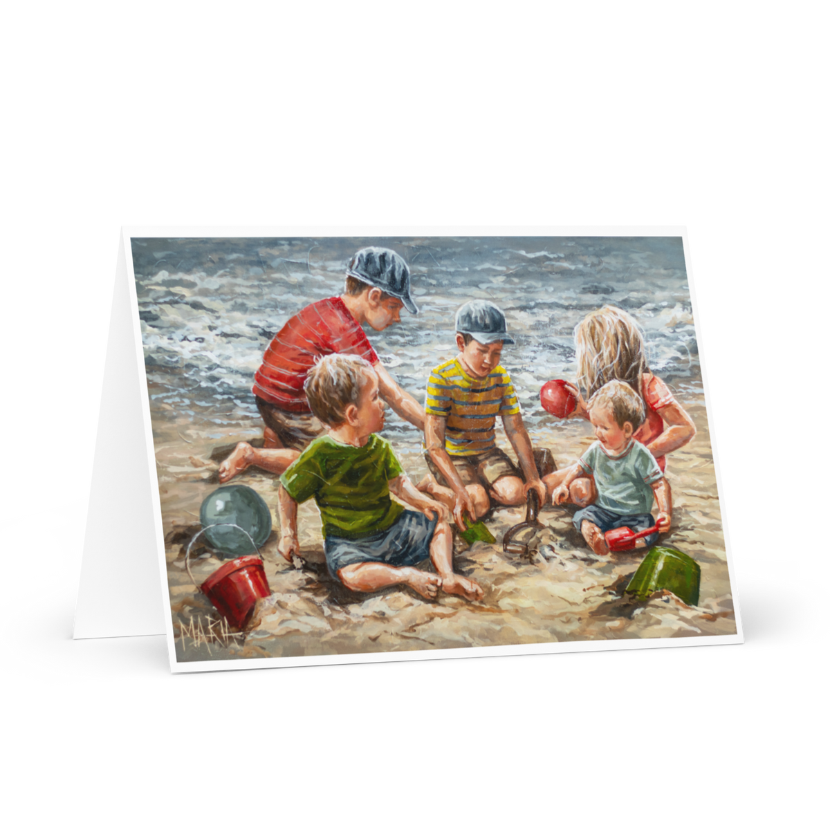 Day at the beach | Greeting Card