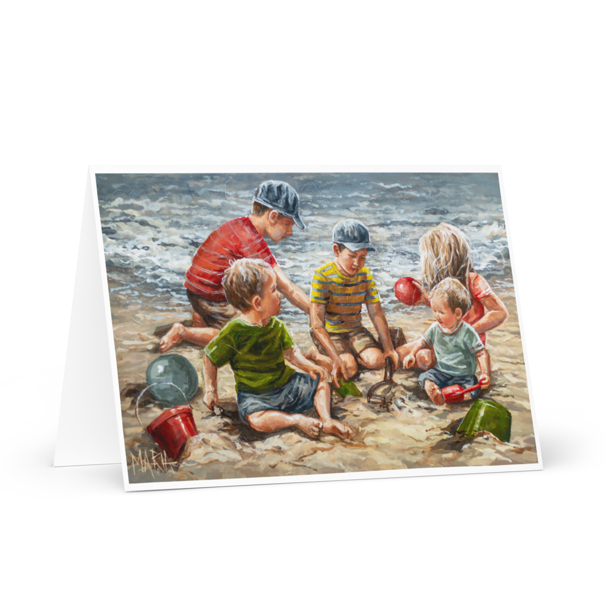 Day at the beach | Greeting Card