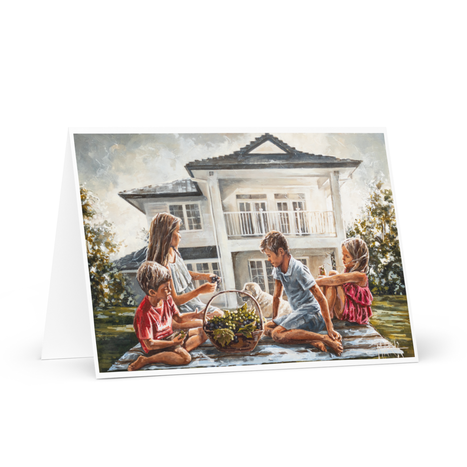 Our home, my heart | Greeting Card
