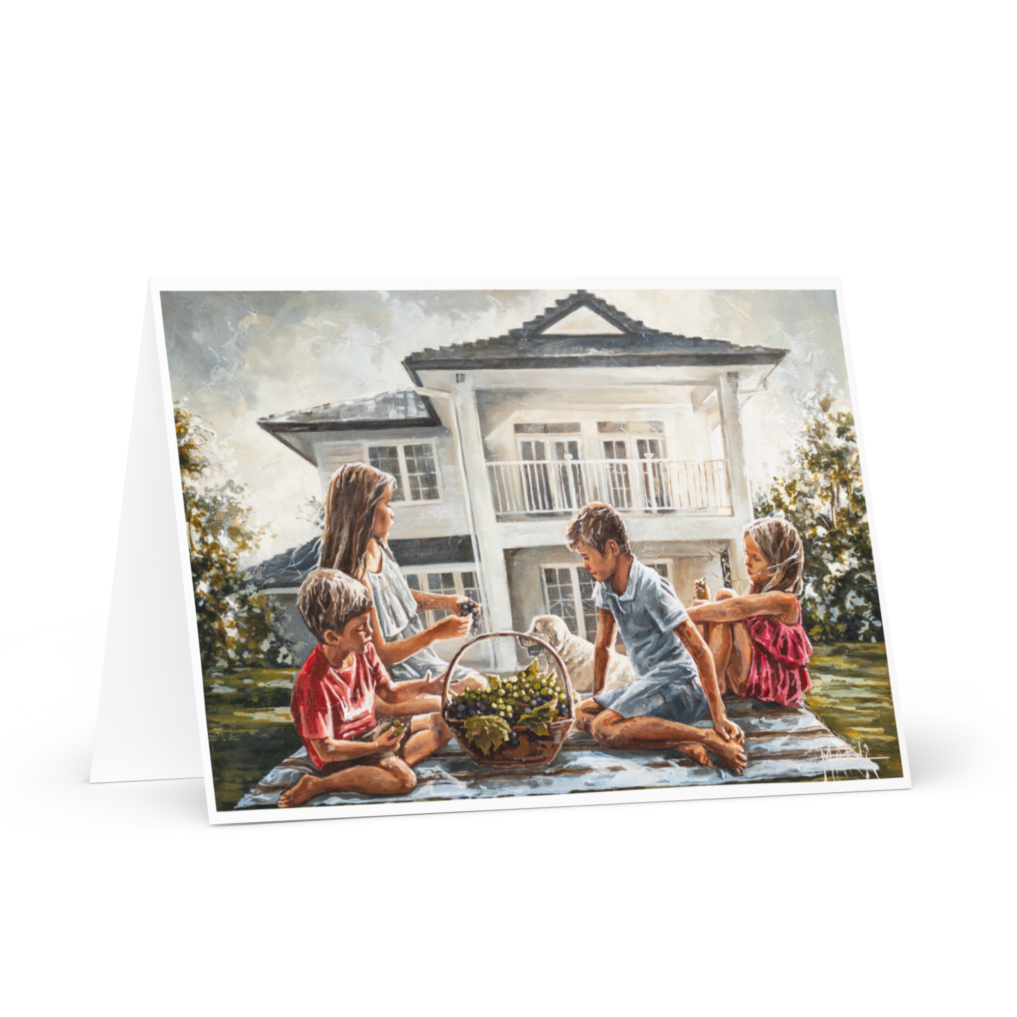 Our home, my heart | Greeting Card
