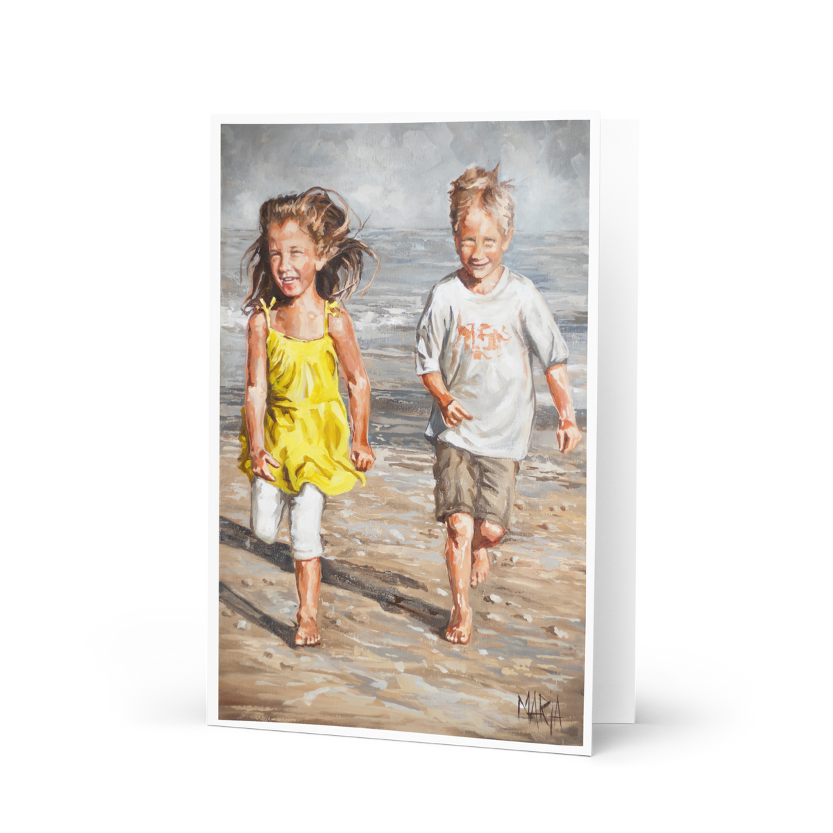 Pigeon Pair | Greeting Card