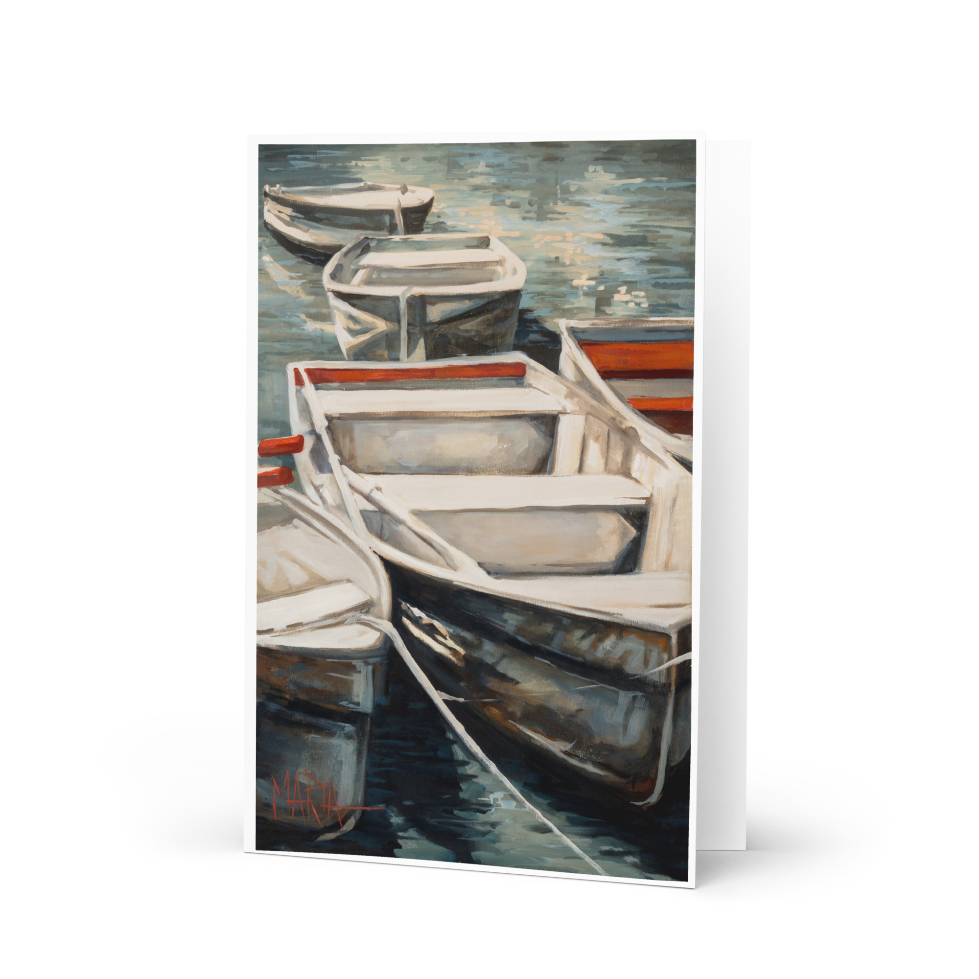 Rowboats | Greeting Card