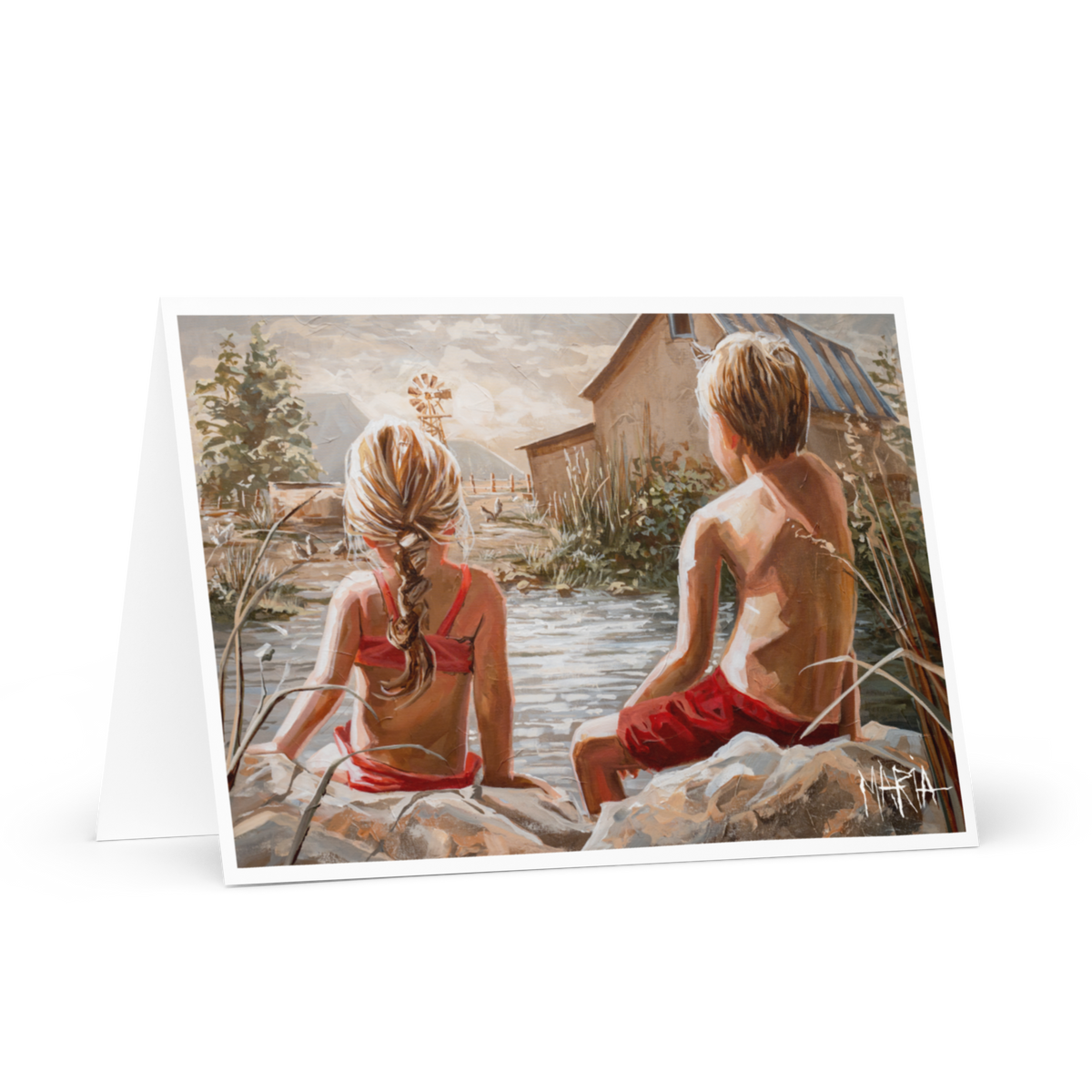 Last Rays | Greeting Card