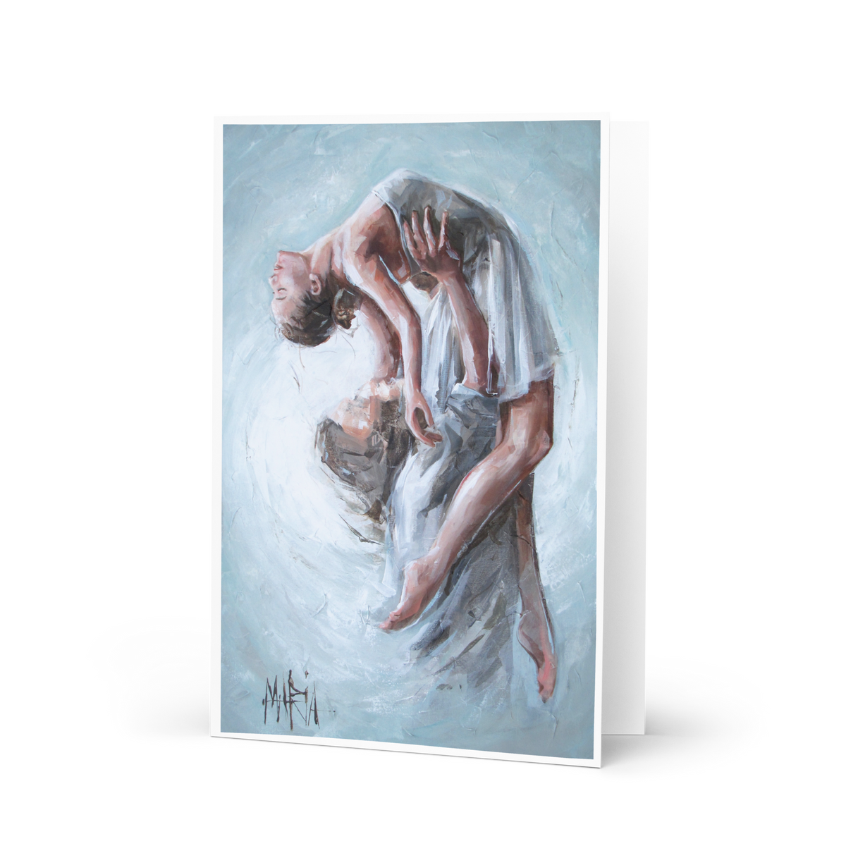 He Carries Me | Greeting Card