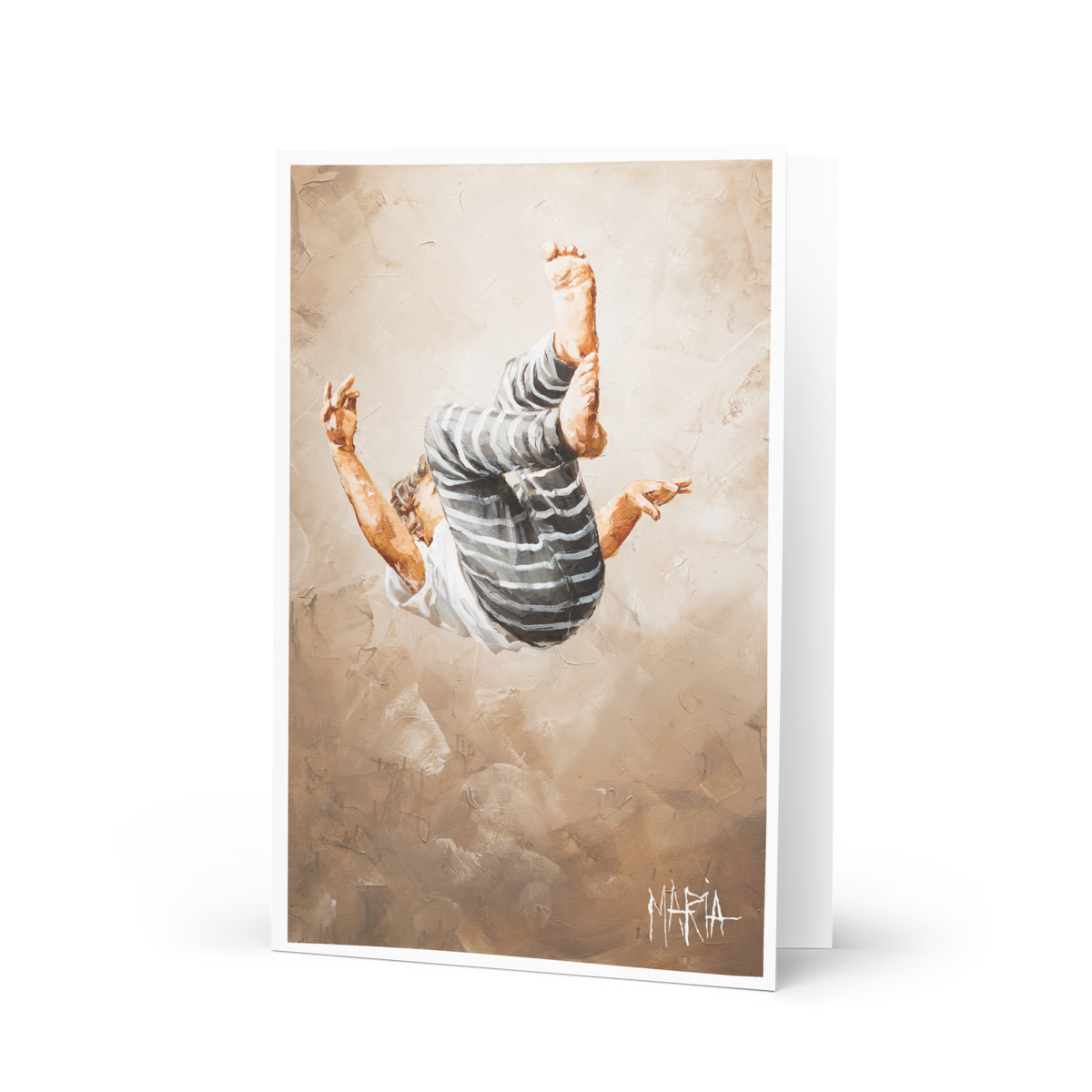 MGCU17044 Free Fall | Greeting Card