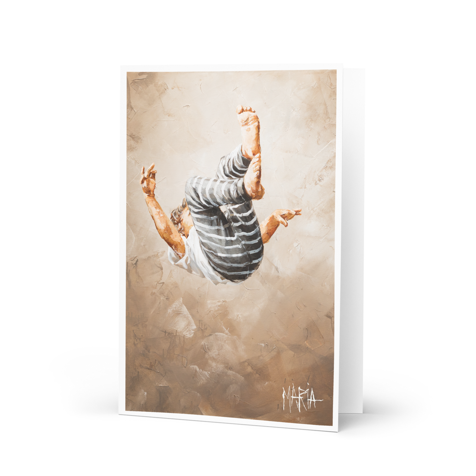 MGCU17044 Free Fall | Greeting Card