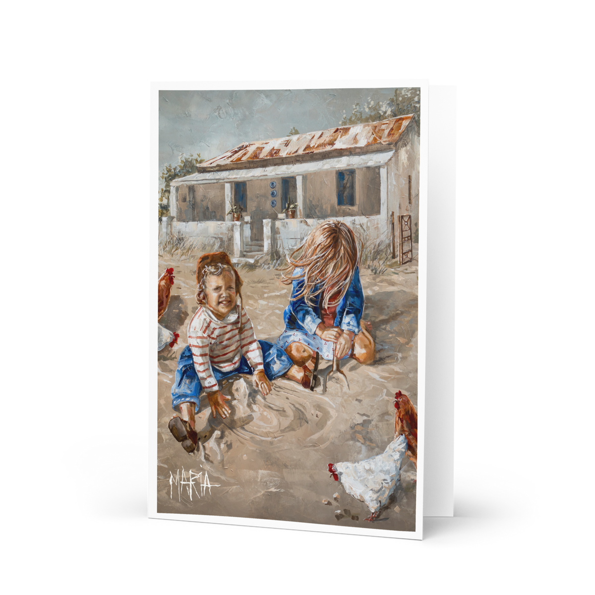 MGCU17035 Karoo Heart | Greeting Card