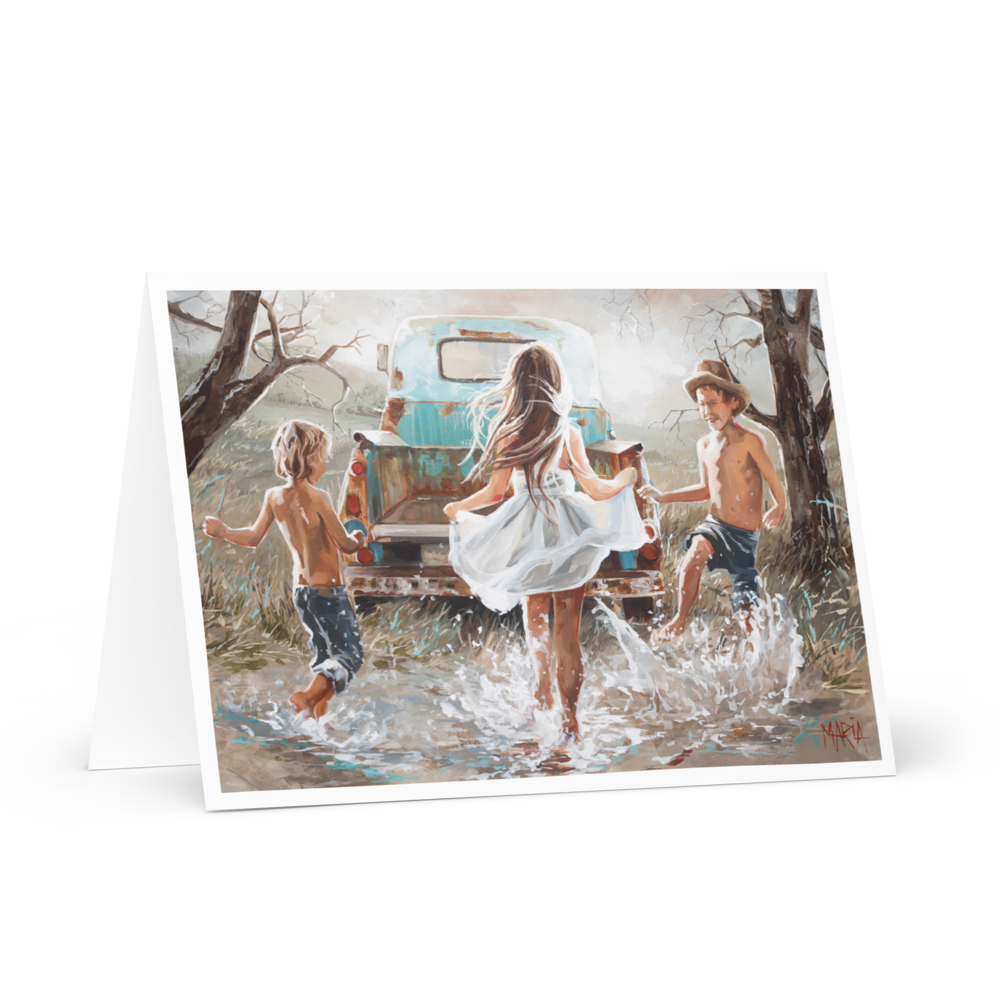 MGCU17031 Summer Rain | Greeting Card