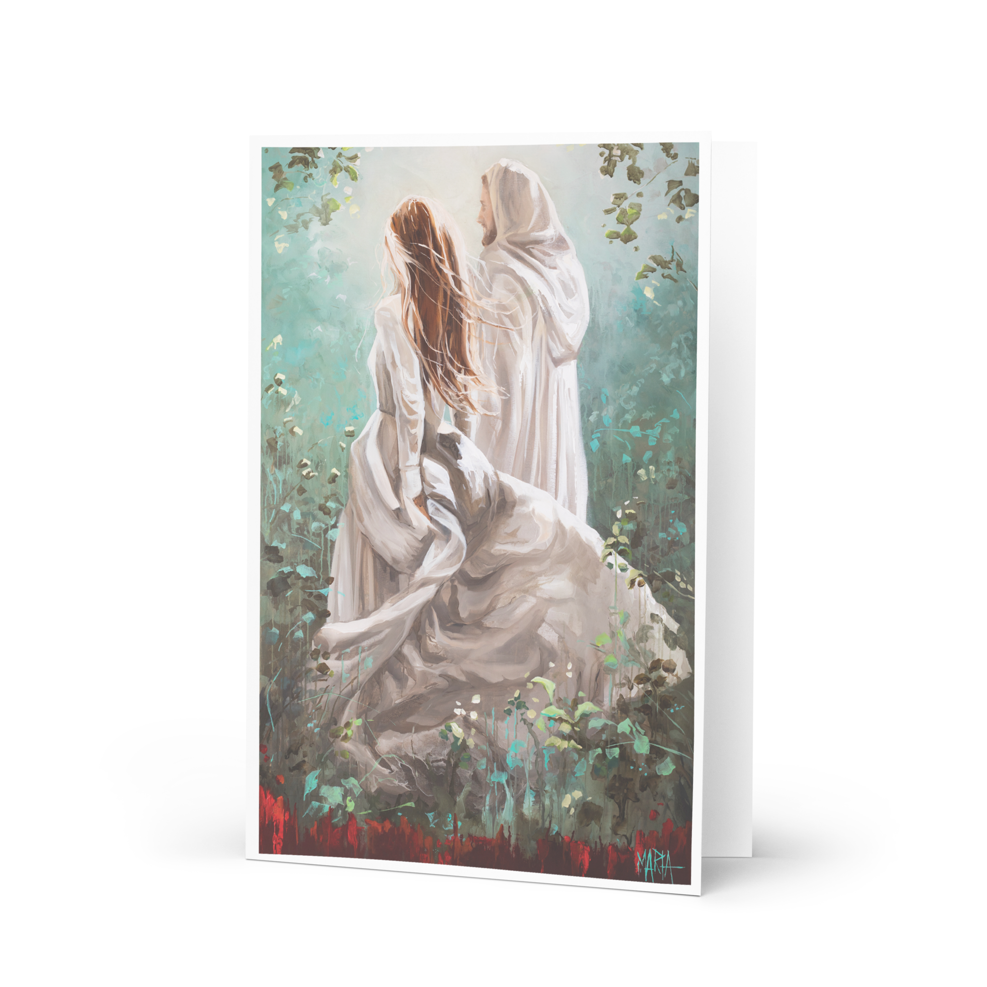 Walk with me | Greeting Card