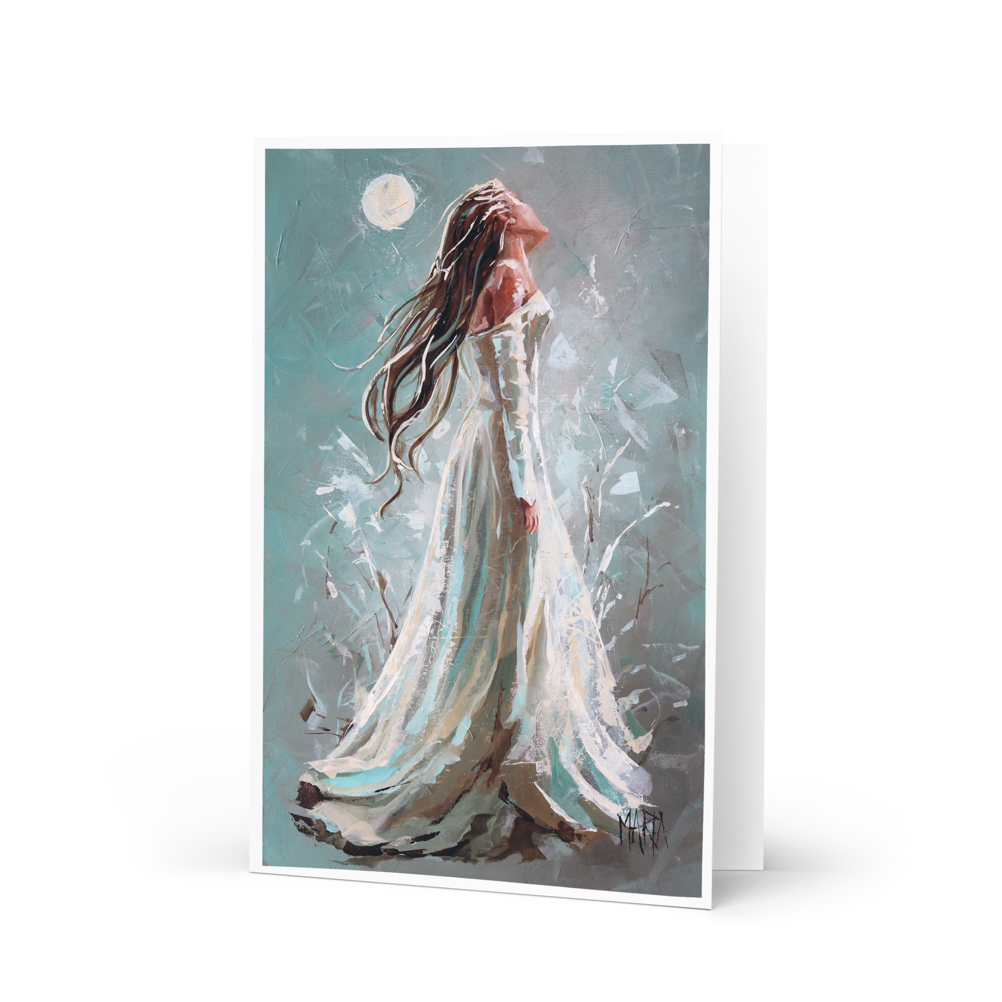 Moon dance | Greeting Card