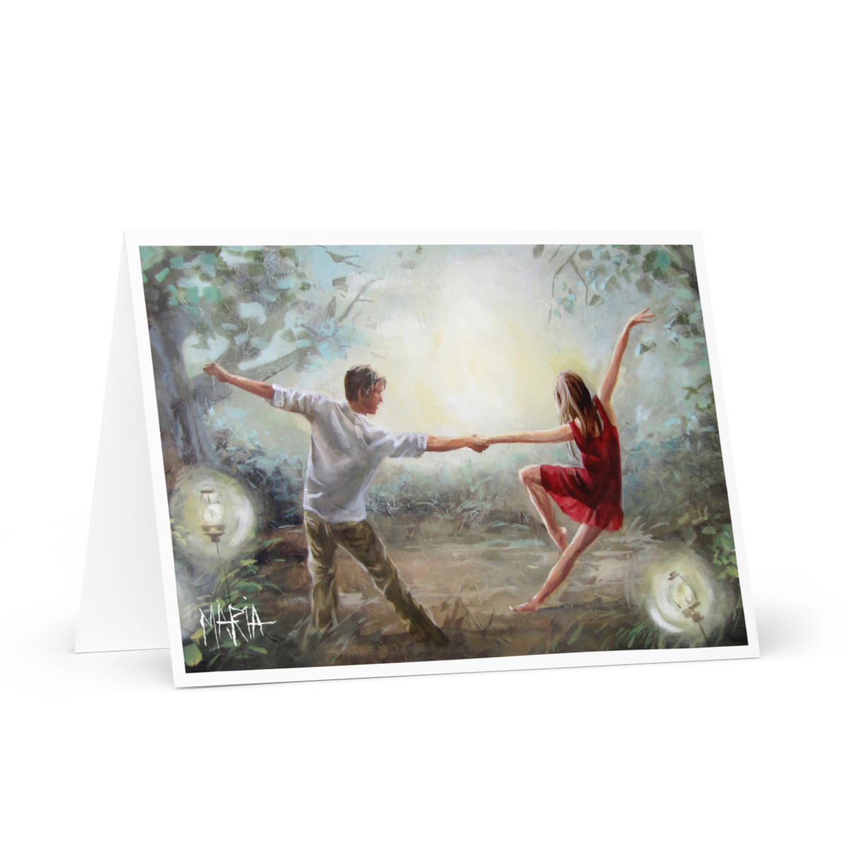 Dance in the light | Greeting Card