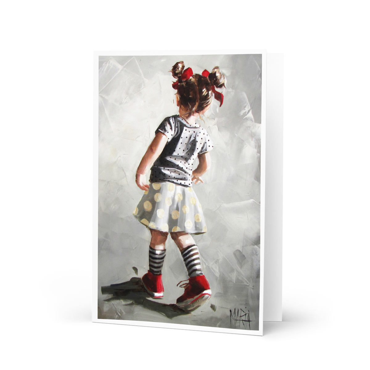 Polkadot and Stripes | Greeting Card