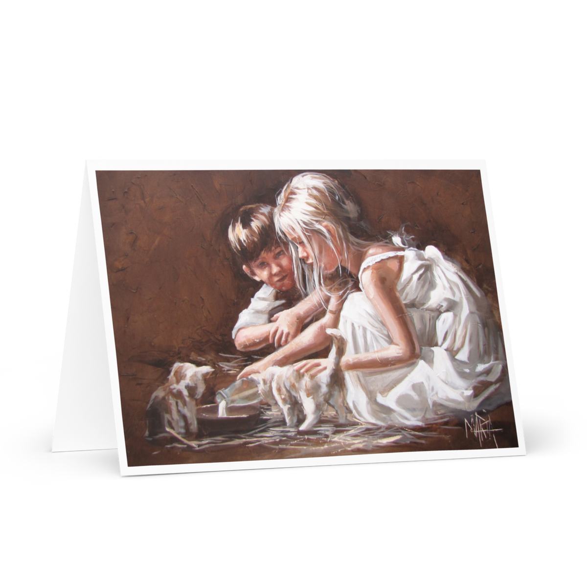 Here's your milk | Greeting Card