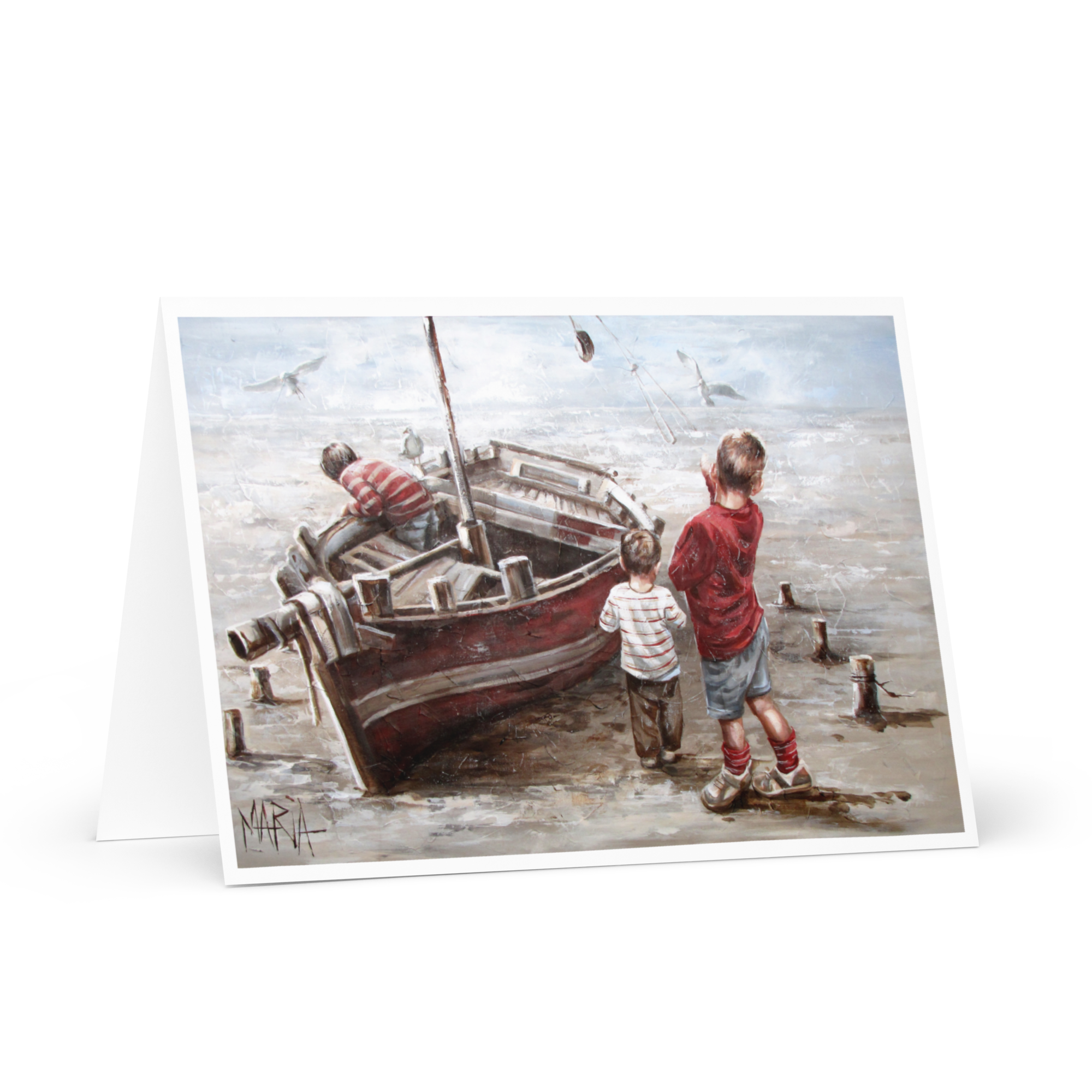 Look at the boat | Greeting Card