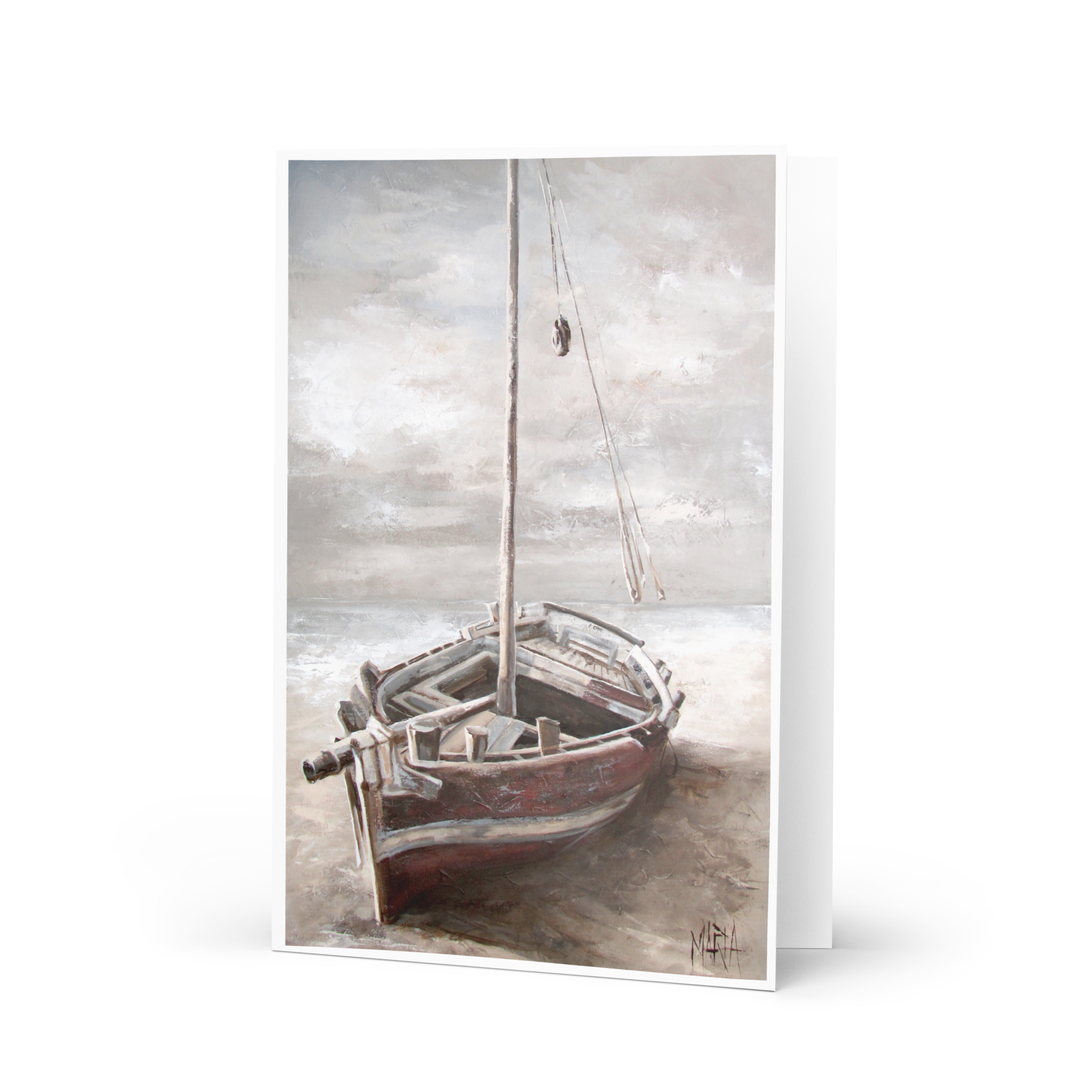 Lost Boat | Greeting Card