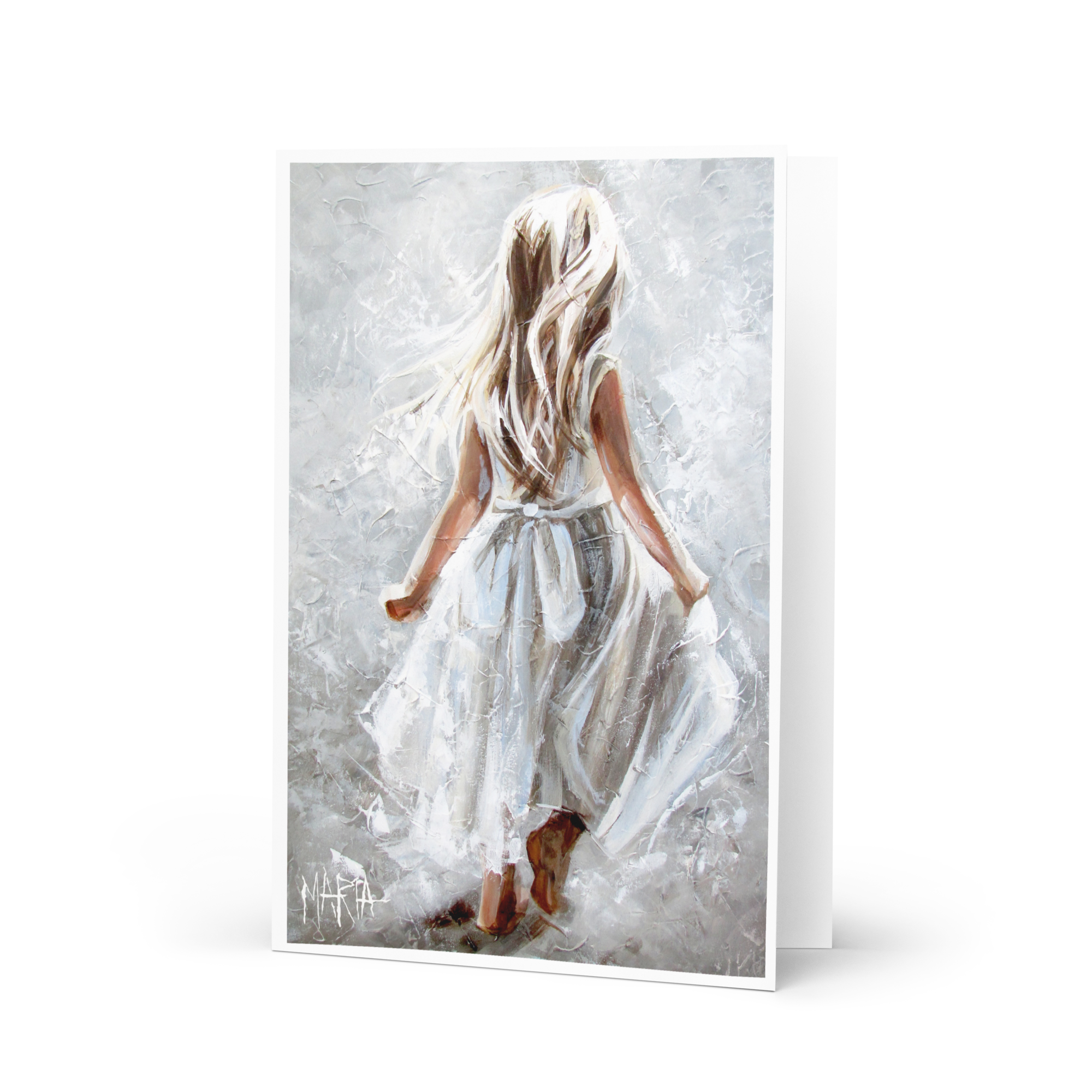 Walking in the light | Greeting Card