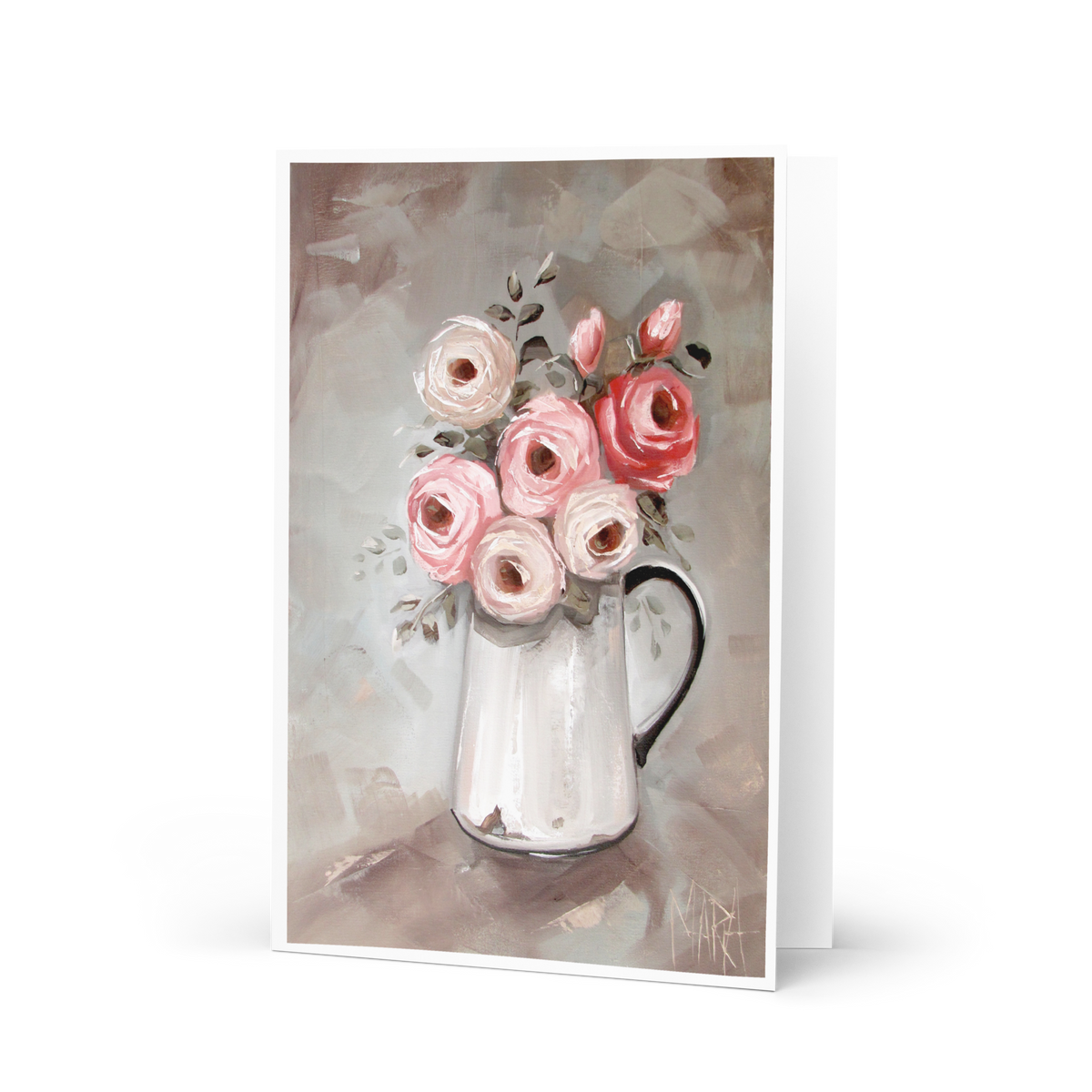 Eight Roses | Greeting Card