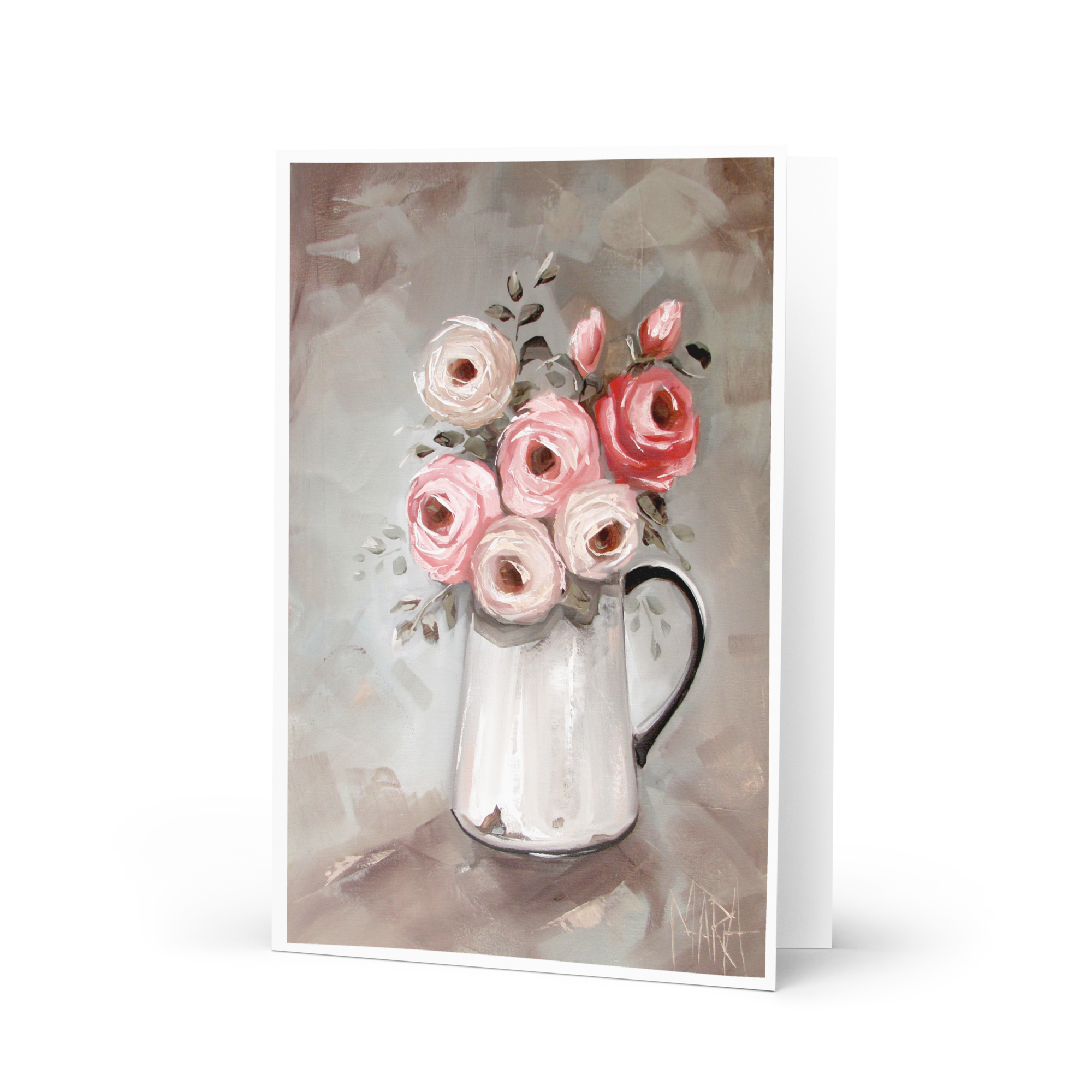 Eight Roses | Greeting Card