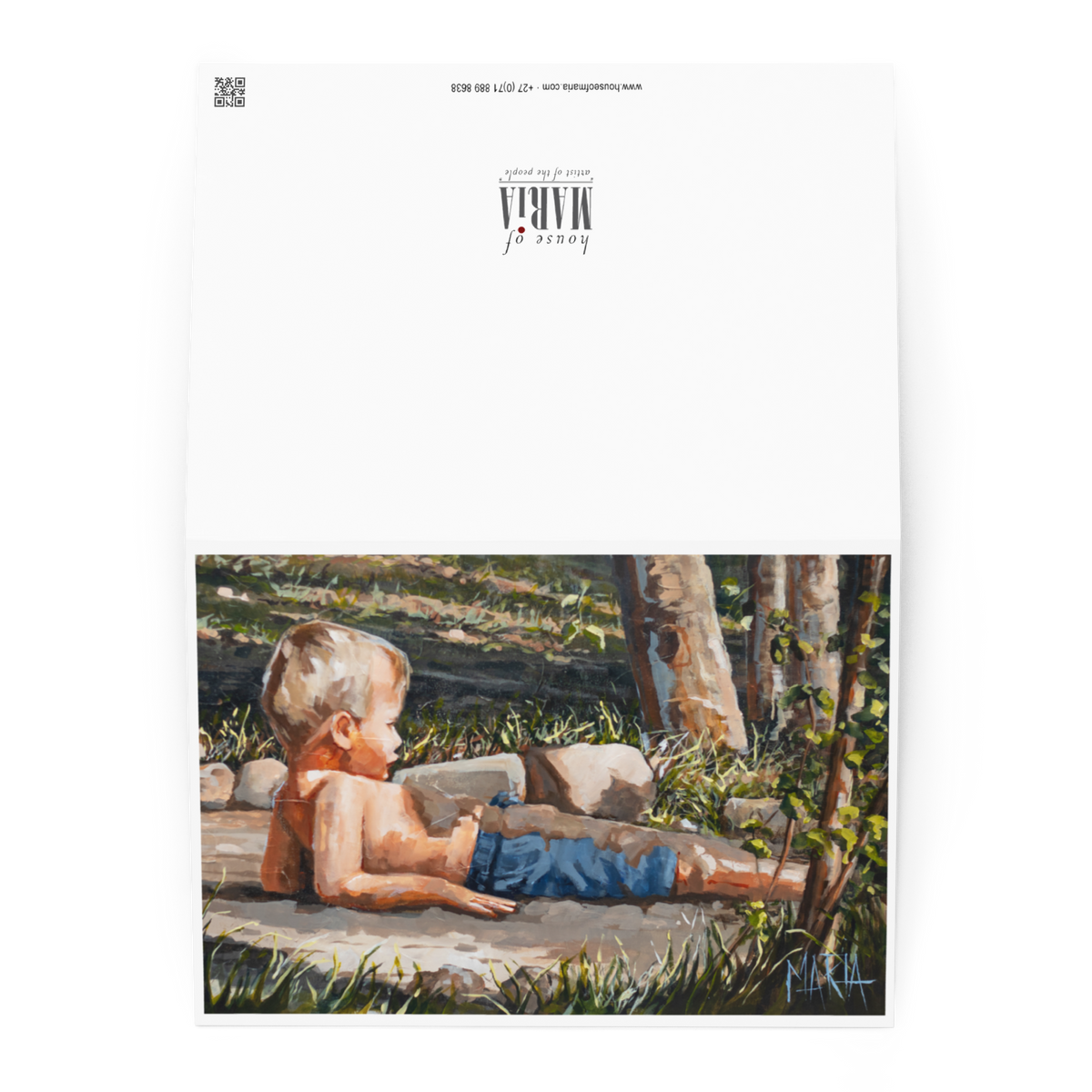 Mud bath | Greeting Card