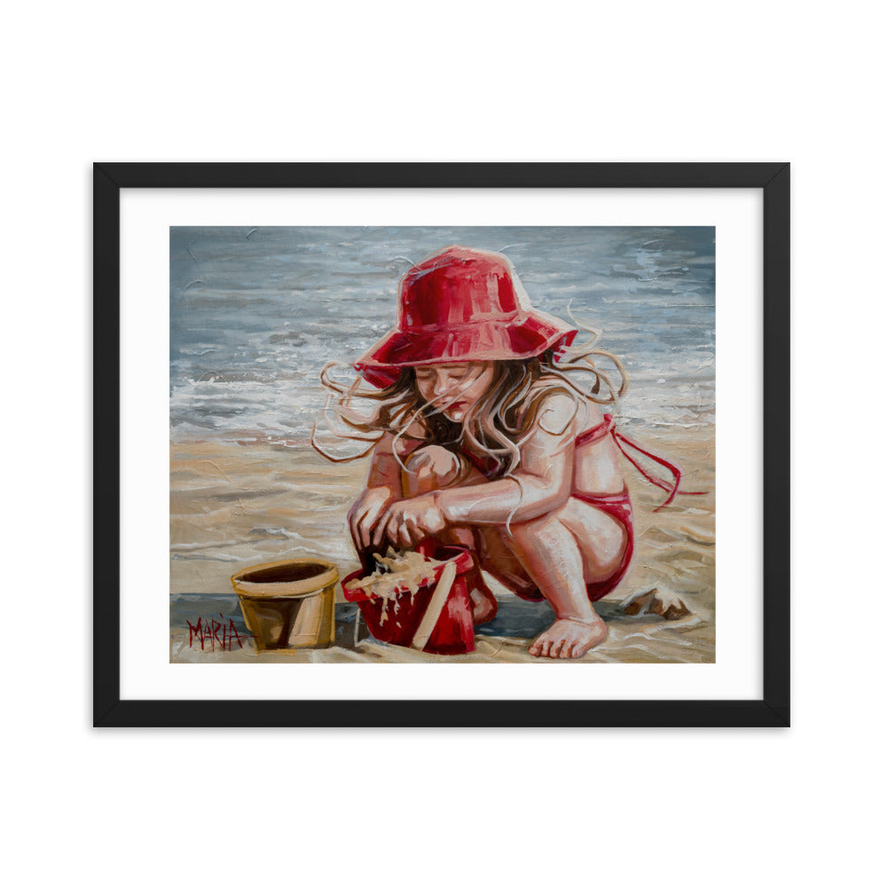 Girl in Red | Paper Prints