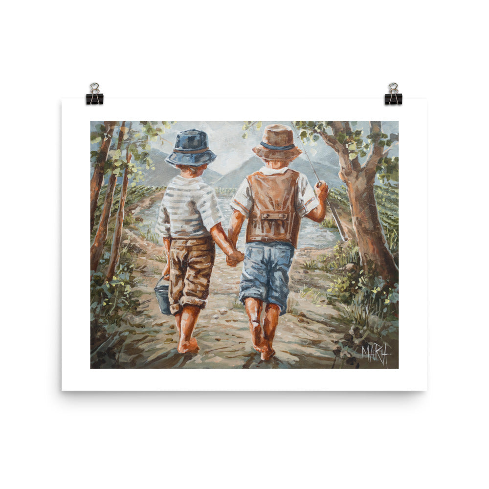 The water is waiting | Paper Prints