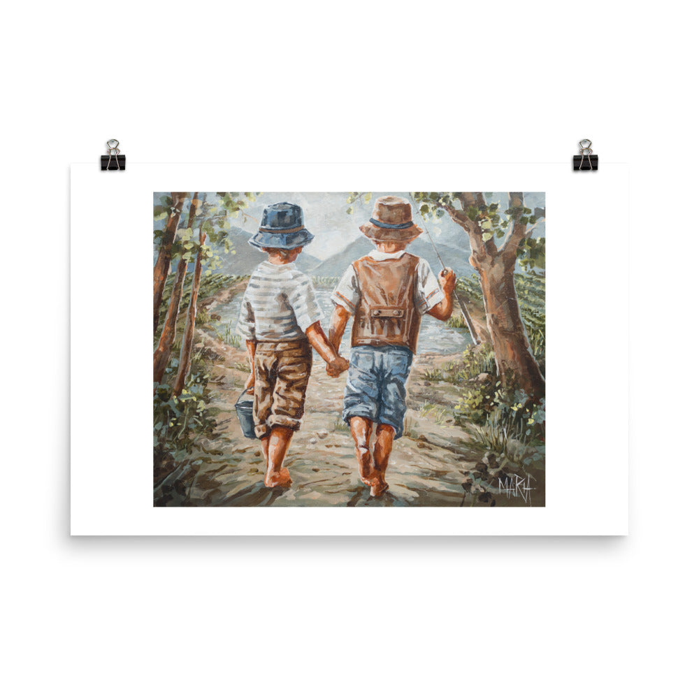 The water is waiting | Paper Prints