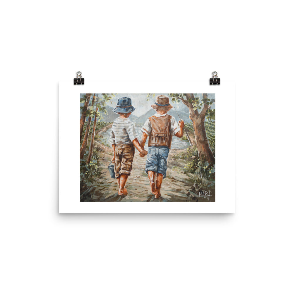 The water is waiting | Paper Prints