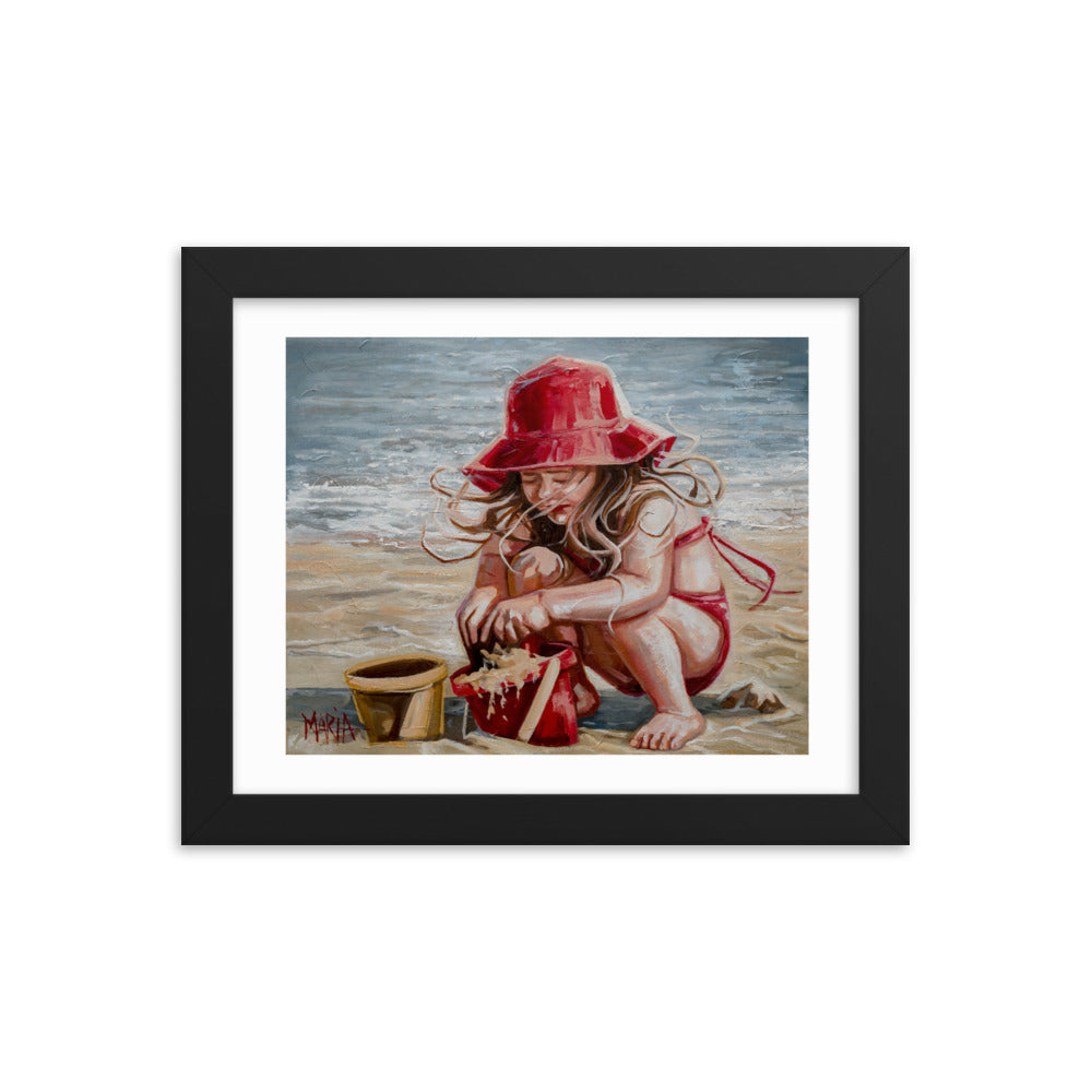 Girl in Red | Paper Prints