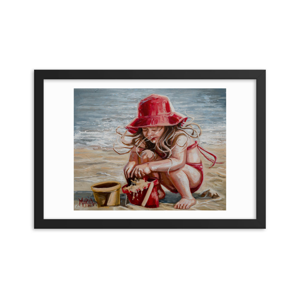 Girl in Red | Paper Prints