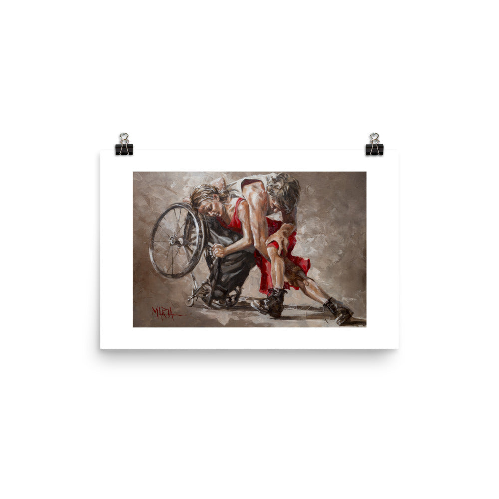 Carry each others burdens | Paper Prints