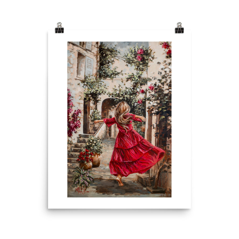 I never walk alone | Paper Prints