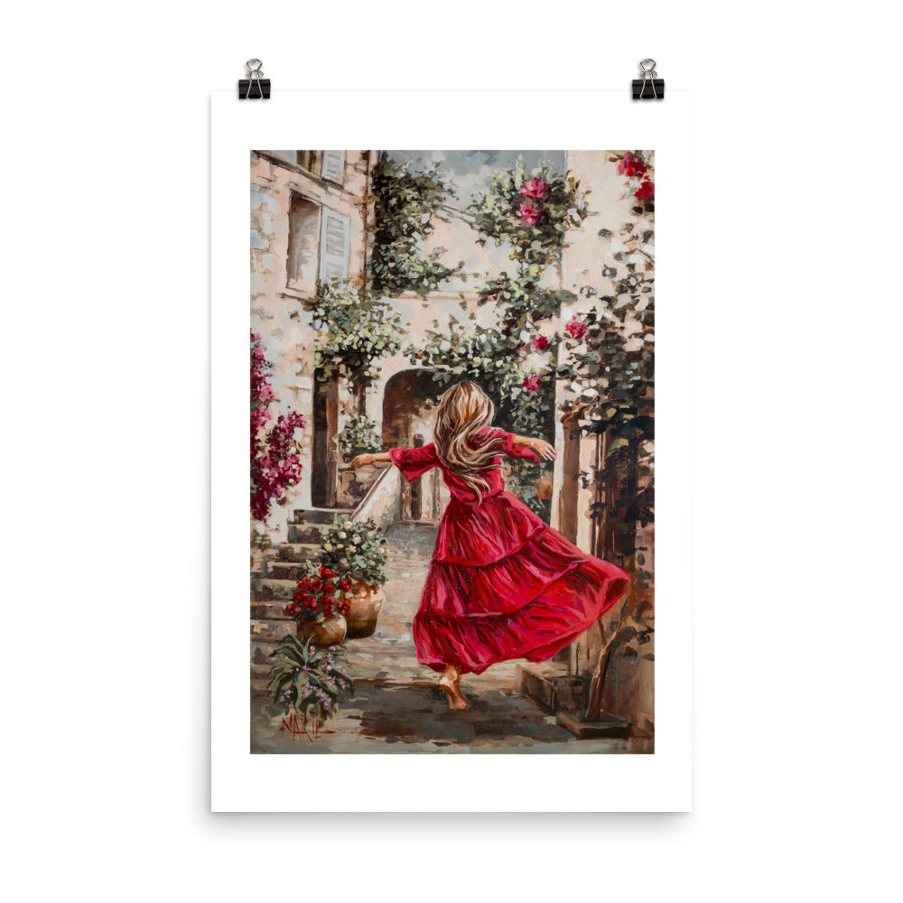 I never walk alone | Paper Prints