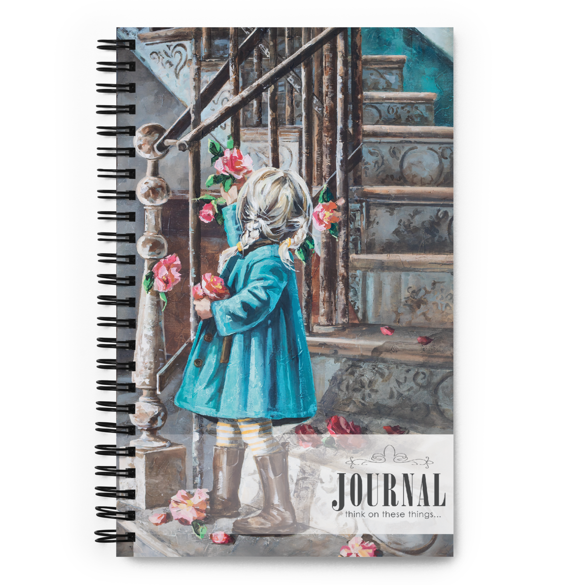 Romantic Stairs Notebook